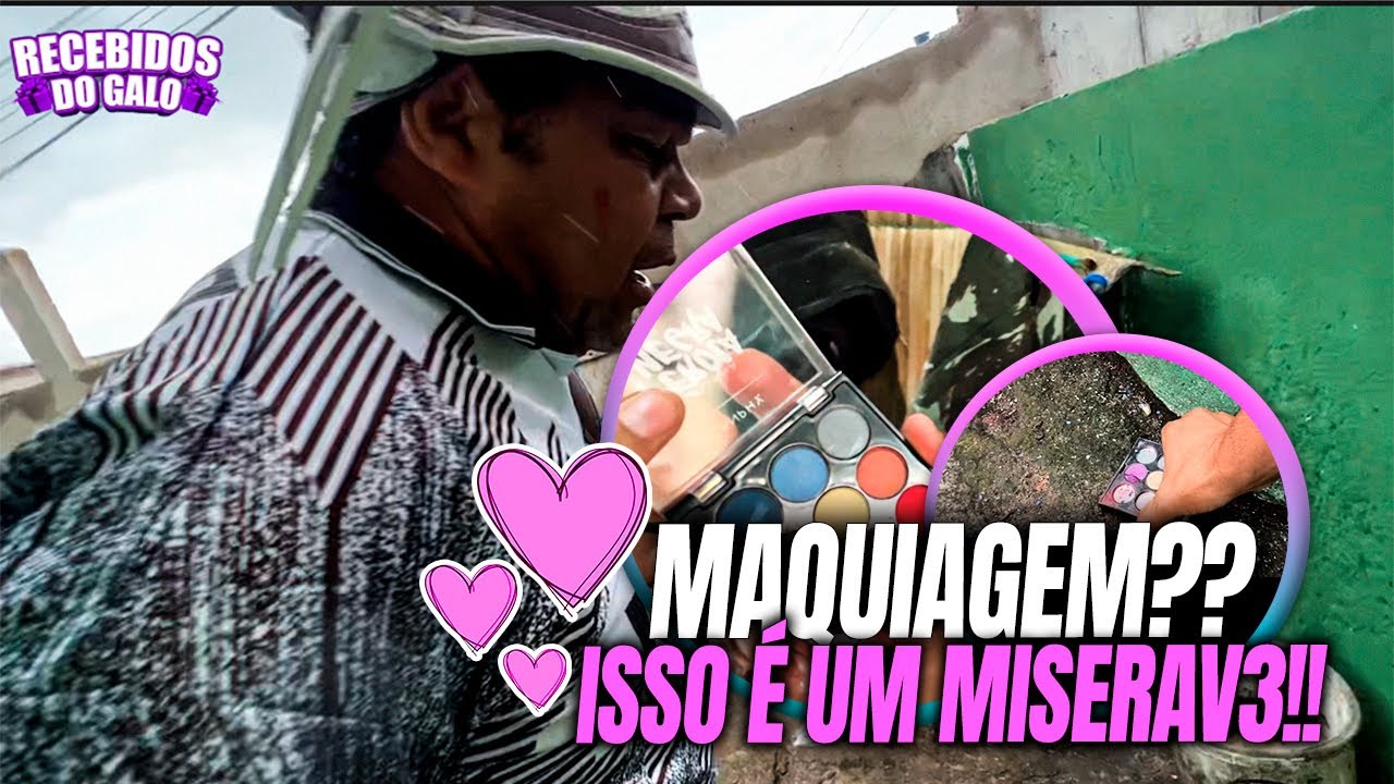 GALO CEGO GANHA MAQUIAGEM 😂 | GALO CEGO
