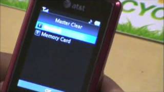 How to Data Clear and Erase a LG CU720 Shine