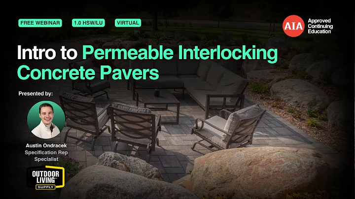 Intro to Permeable Interlocking Concrete Pavers