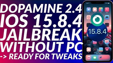 Jailbreak iOS 15.8.4 | No PC | Dopamine 15.8.4 Jailbreak | Jailbreak 15.8.4 Dopamine 2.4 |Full Guide
