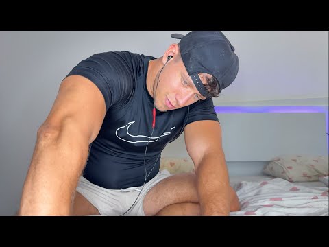 ASMR Back Massage for Deep Relaxation, Male Whispering
