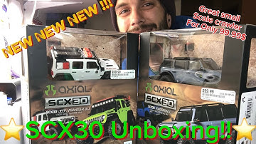 SCX30 Jeep Wrangler & Ford Bronco from Axial, Unboxing with MonstaRC! #scx30 #axial #rccrawler 