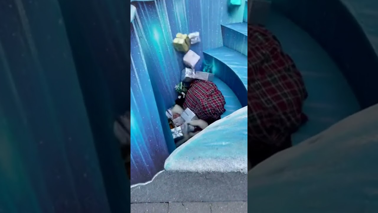 Christmas painting prank gone wrong 