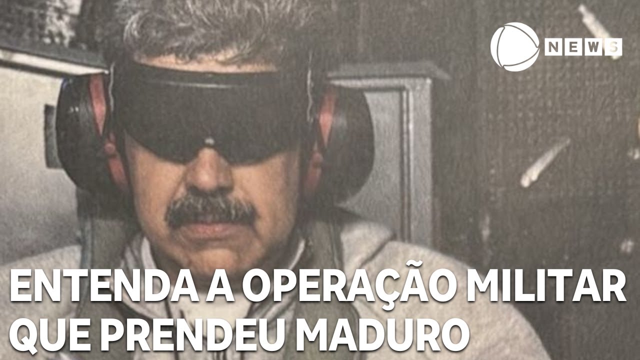 Entenda a operação militar que prendeu Maduro