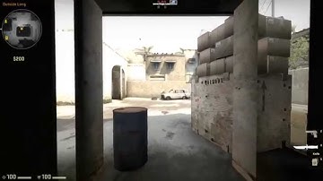CS GO: Secret Spawn ? Dust 2 in a Garage