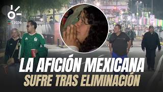 México pasó del júbilo a la desilusión: la afición sufrió tras la eliminación ante Inglaterra