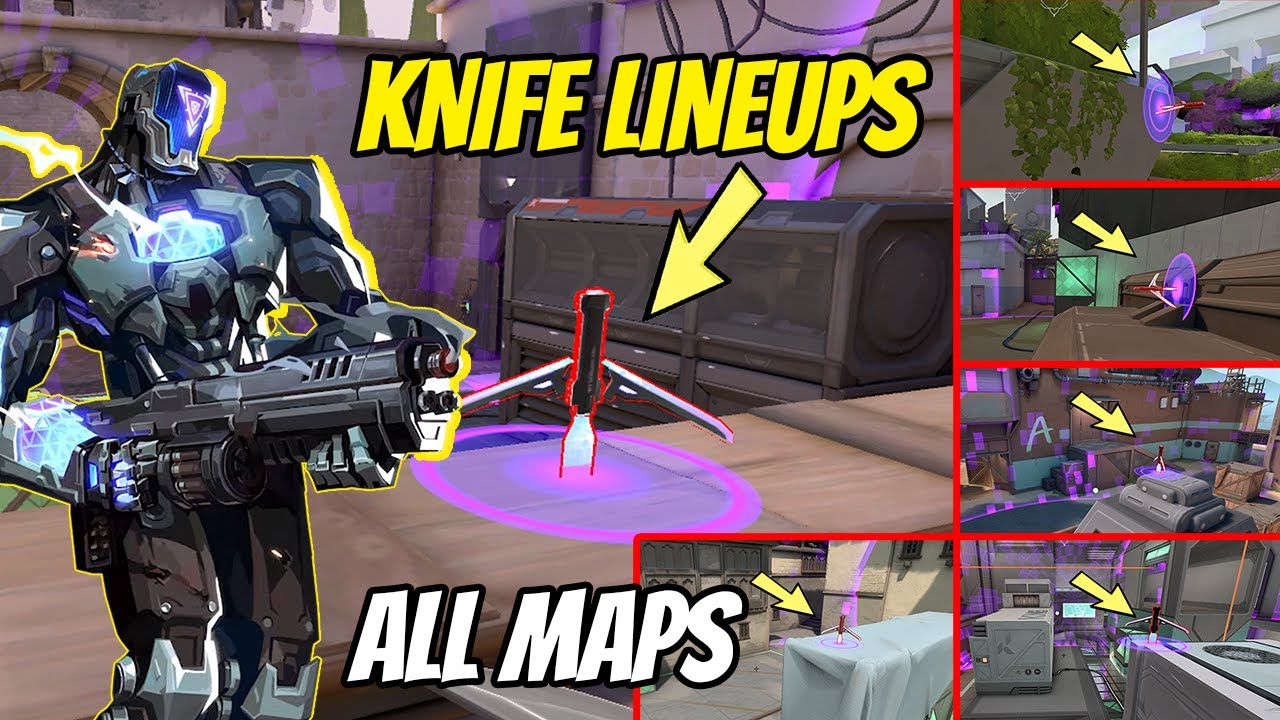 Kayo All Maps Best Knife Line-Ups - Zero/Points