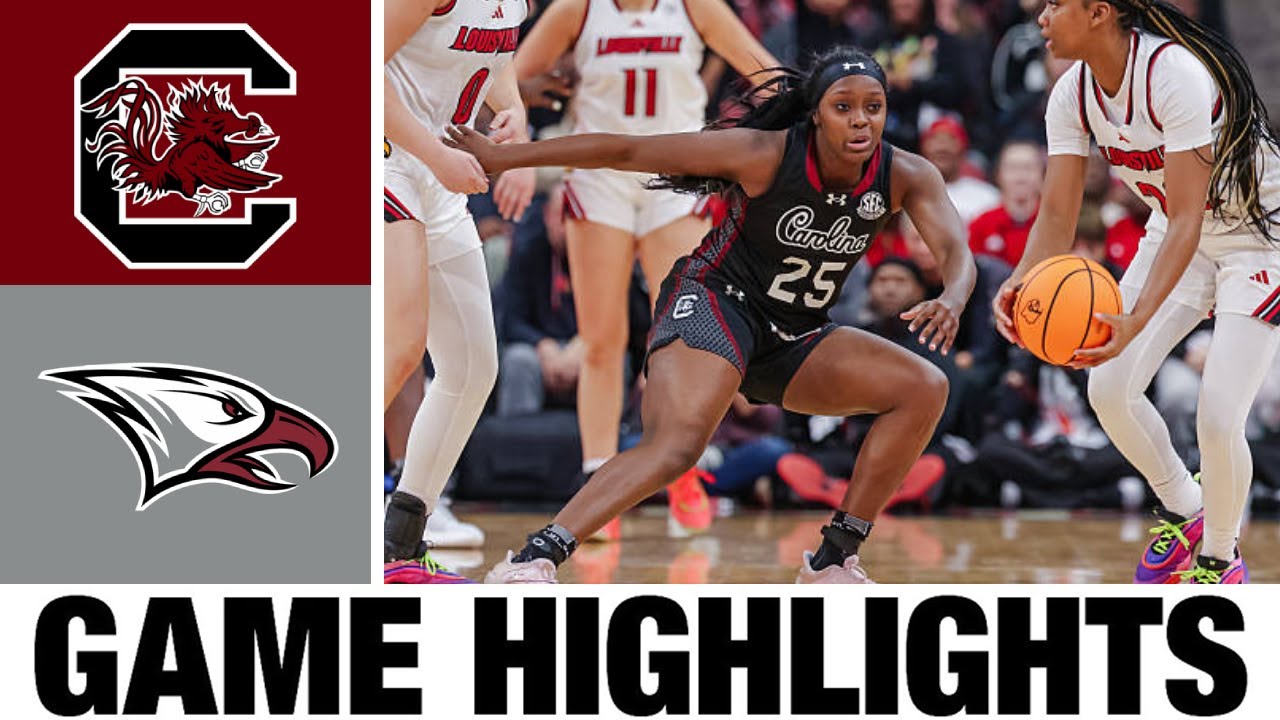#3 South Carolina vs North Carolina Central Highlights | Womens ...