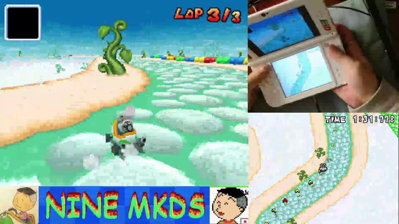 マリオカートDS　ヒーリング音楽とともにリラックスプレイ