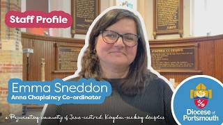 Staff profile: Emma Sneddon, Anna Chaplaincy coordinator