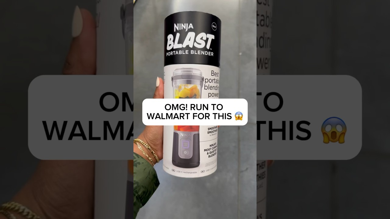 Wow! I just found the coolest blender in Walmart! 😍