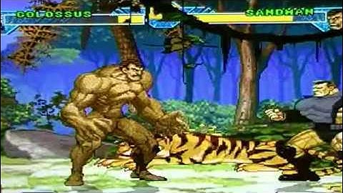 Marve vs Capcom Mugen - Arcade Mode *SandMan* part 3