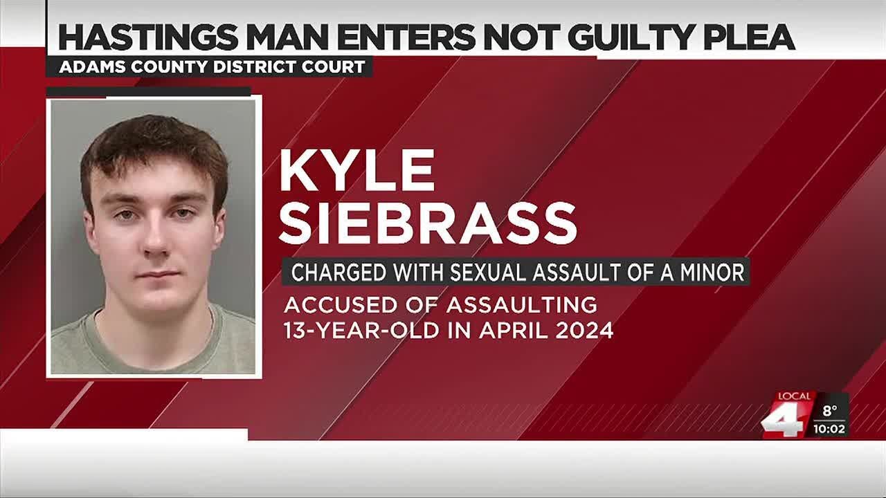 Hastings man pleads not guilty to sexual assault charge - YouTube