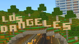 Minecraft Bedrock: Los Dangeles (BEST CITY IN MCPE) screenshot 2