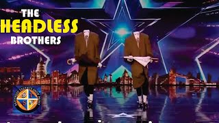 The Headless brothers- TAP with a TWIST on BGT UNSEEN 2020 | DEUNIQUE TALENTS SHOW HUNT