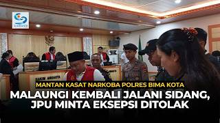 Former Bima City Narcotics Unit Chief Malaungi Returns to Court, Prosecutor Requests Dismissal of...