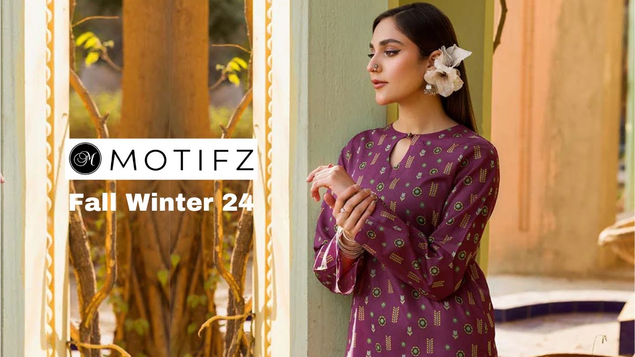 Motifz Winter Unstitched Collection 2024 | Embroidered | USA | UK