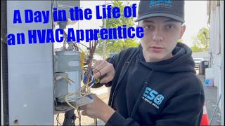 Day in the Life of an HVAC Apprentice | Preparing for an AC Unit Swap | Elite Service Group
