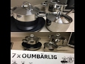 UNBOXING IKEA'S KITCHEN POTS AND PANS REVIEW