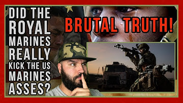 Did The Royal Marines Really Force The US Marines To Surrender? Hmmmmm (British Marine Reacts)