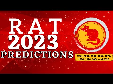 2023 Rat Horoscope l Swerteng sign sa 2023 l Maswerting Kapalaran ng