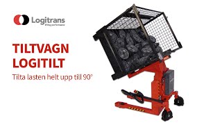 Lyftvagn | Tiltvagn | Tömning av nätcontainrar & pallar | Logitrans