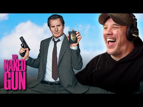 THE NAKED GUN (2025) | Official Teaser Trailer REACTION! - Liam Neeson, Pamela Anderson