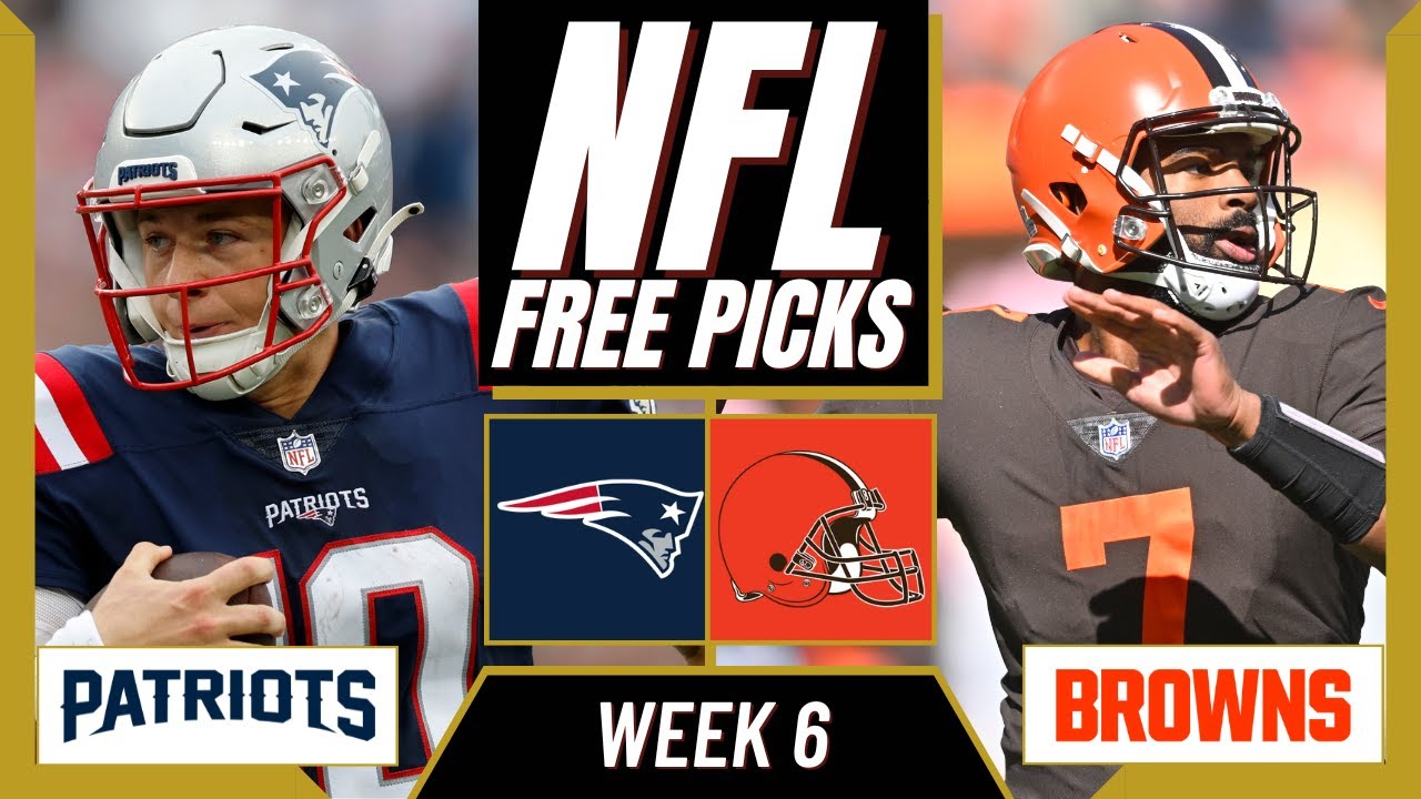 PATRIOTS vs BROWNS NFL Picks and Predictions (Week 6) NFL Free Picks