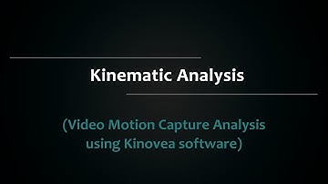 Motion Capture Analysis - Angular Kinematics using Kionvea