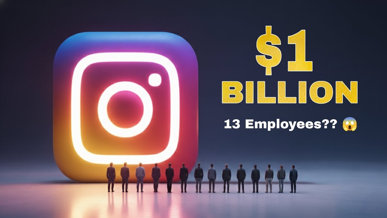 How Instagram Made $1 Billion With Just 13 Employees | Shocking Business Story