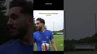 Cherki qui se moque de Mbappé 🤣🤣🤣 #football