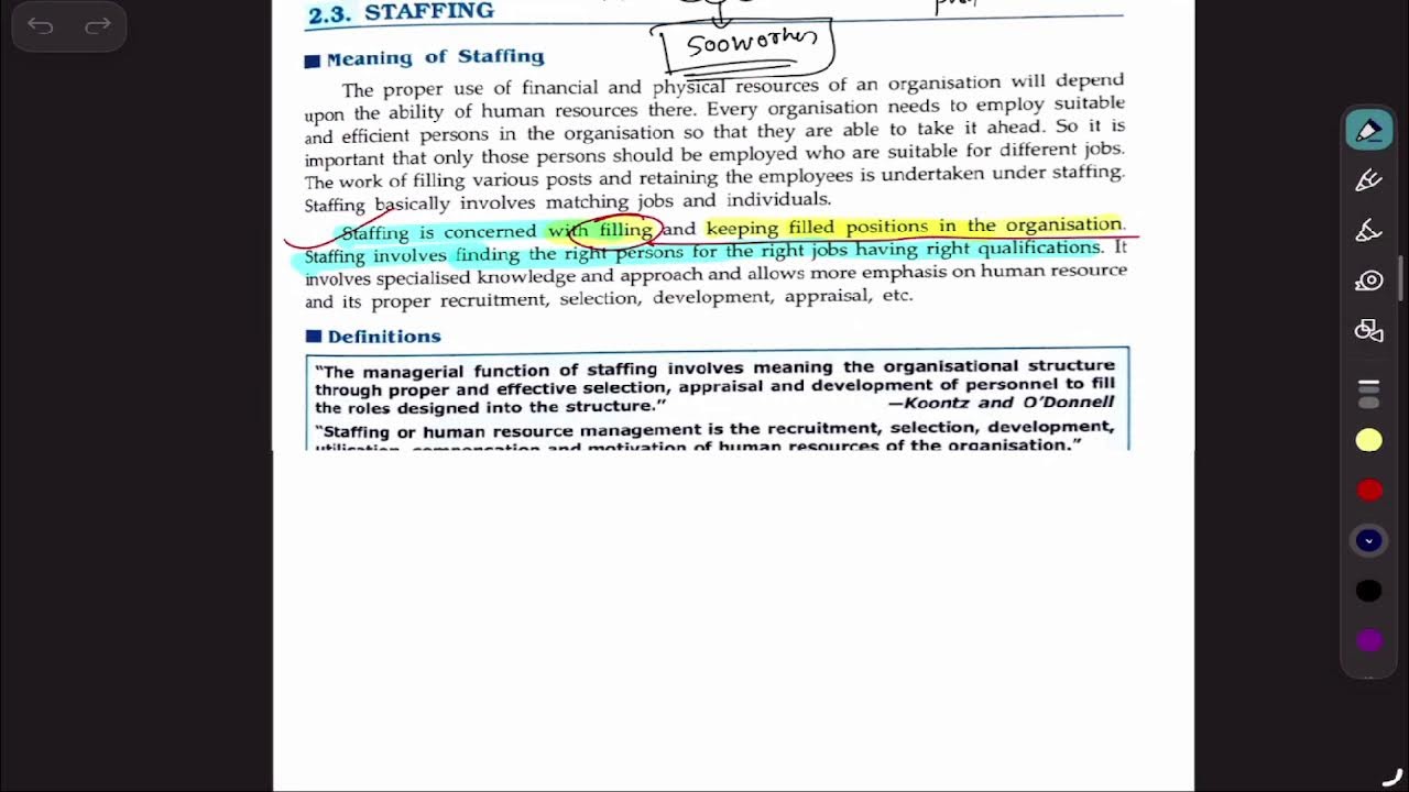 Class 12 commerce | BSM | Nature and scope of management | Function of management