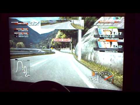 20100220台中老虎城頭文字D5團隊賽-LOUIS vs ______ 八方原復晴日