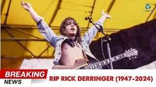 Rock Legend Rick Derringer Dies at 77| Hang on Sloopy & Real American Icon Remembered।USA Prime News
