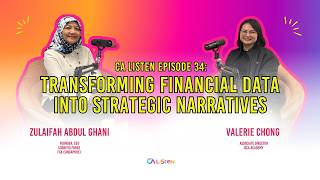 CA Listen Sparkling Conversations Episode 34: Transforming Financial Data into Strategic Narratives