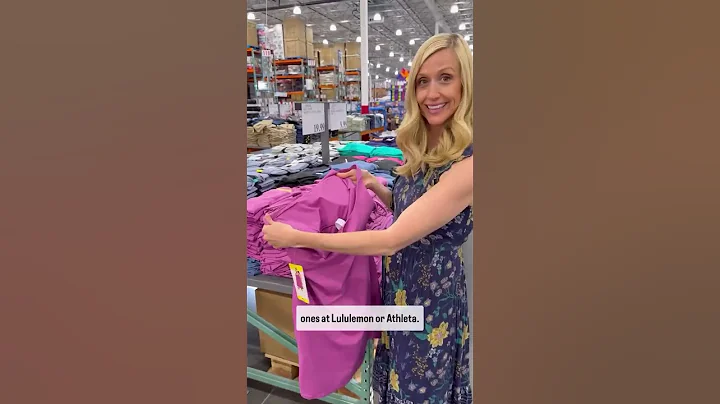 How adorable are these active wear dress dupes at Costco! #costco #costcofinds #dupe #lululemon