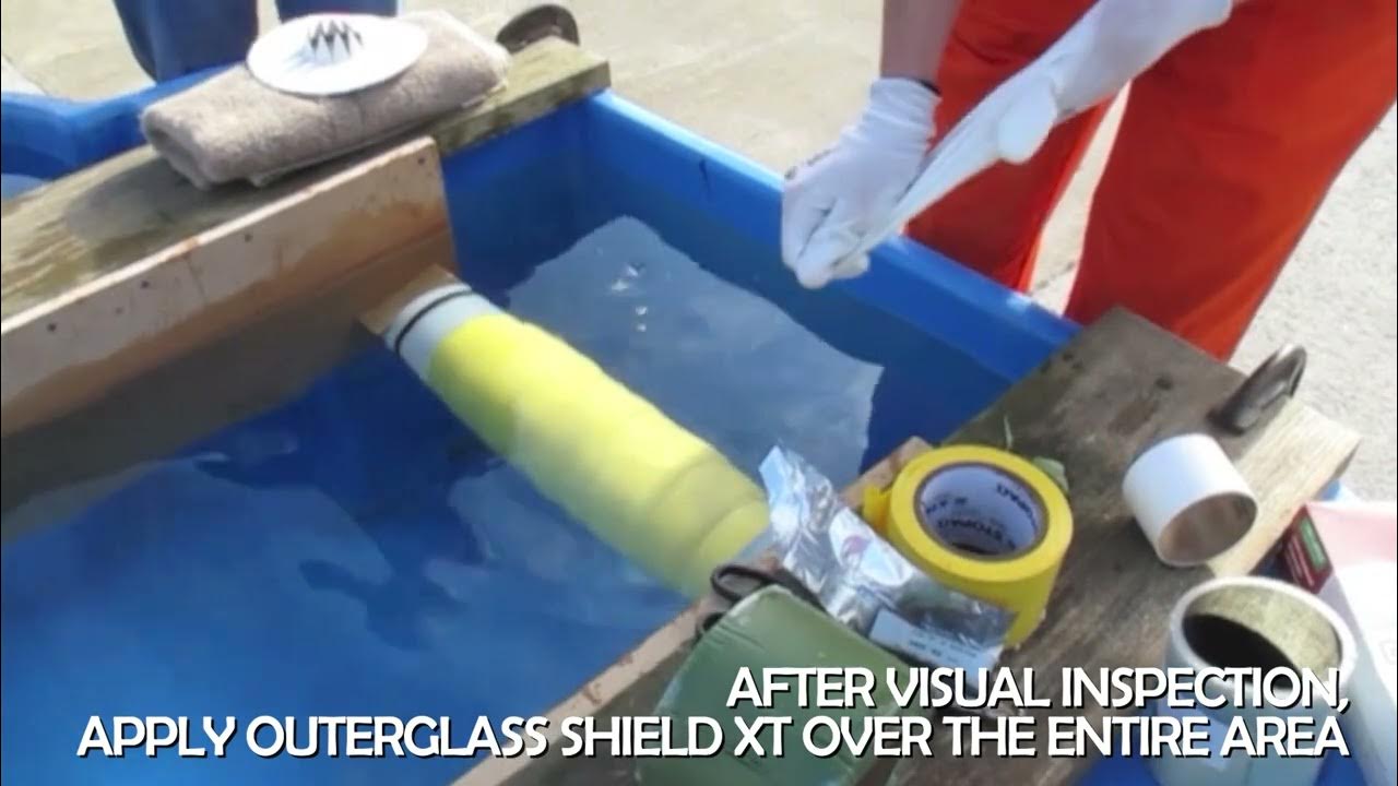 Stopaq Subsea Coating repair Surface tolerant wrap materials