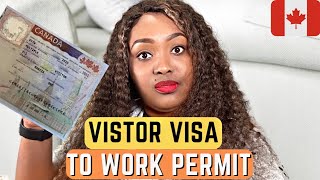 CHANGE VISITOR VISA TO A WORK PERMIT IN CANADA 2023 | MOVE WITH FAMILY