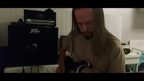 Peavey 6505MH with Ibanez RGAIX7FM-TGF Iron Label 7 string tuned G C E A D G B