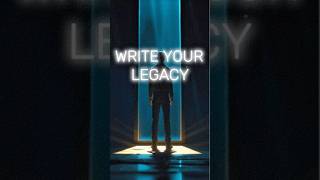 YOUR LEGACY IS WRITTEN DAILY #shorts #motivation