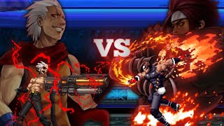 MUGEN[KOFM LV 2 REMAKE] Hybrid k'9999 vs number 0