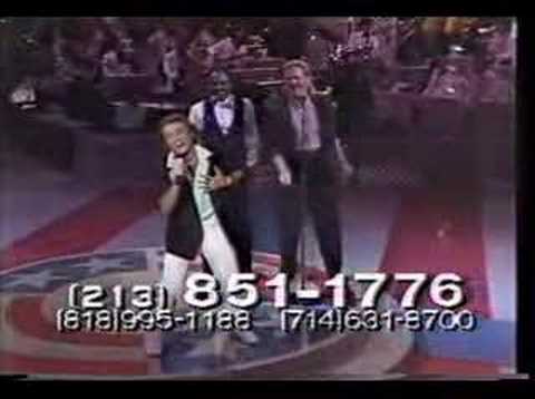 Lenard Allen performs with Andy Gibb