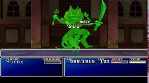 FINAL FANTASY VII - GET LIMIT LVL 4 YUFFIE ALL CREATION