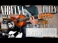 Nirvana  polly  guitar cover with tabs