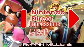 RePPiN MiLLionS | Nintendo Direct (4-12-17) impressions