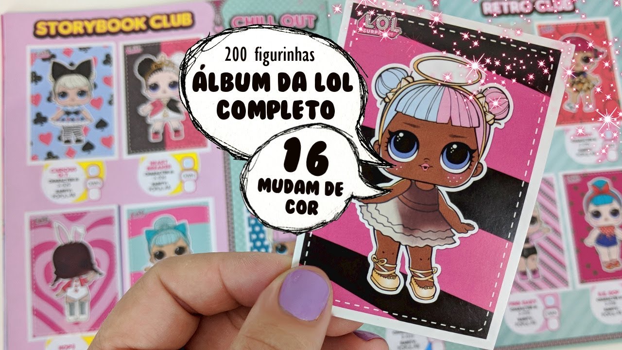 ÁLBUM LOL SURPRESA COMPLETO | POPPY DO TV