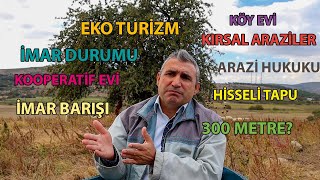 Kırsal arazilerde imar durumu ve arazi hukuku @muhendiscoban110