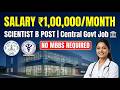 No MBBS Needed! 🚀 ICMR Scientist B Vacancy for Masters Biomedical, IT, Pharma  Apply Now!