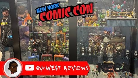 NYCC 2025 NECA TMNT BOOTH!!