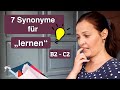 Synonyme für "lernen" (Deutsch B2 - C2 | Wortschatz)